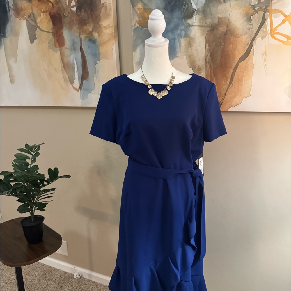 Kohl's Navy Midi Dress